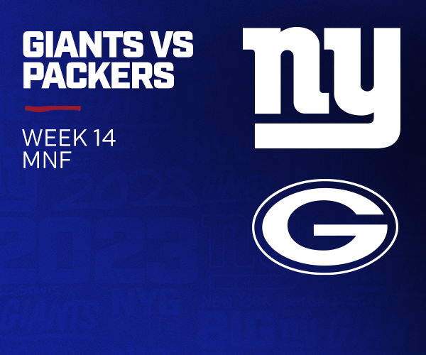Giants vs. Green Bay Packers