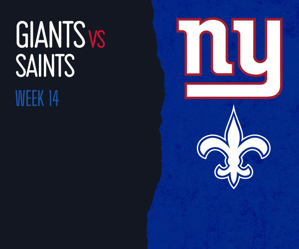 Giants vs. New Orleans Saints