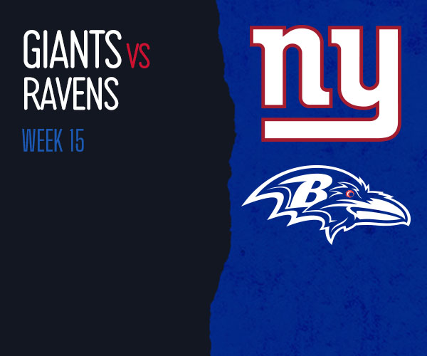 Giants vs. Baltimore Ravens