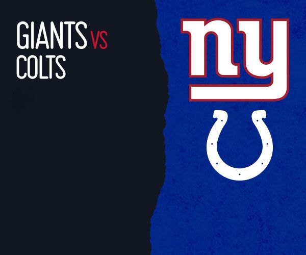 Giants vs. Indianapolis Colts