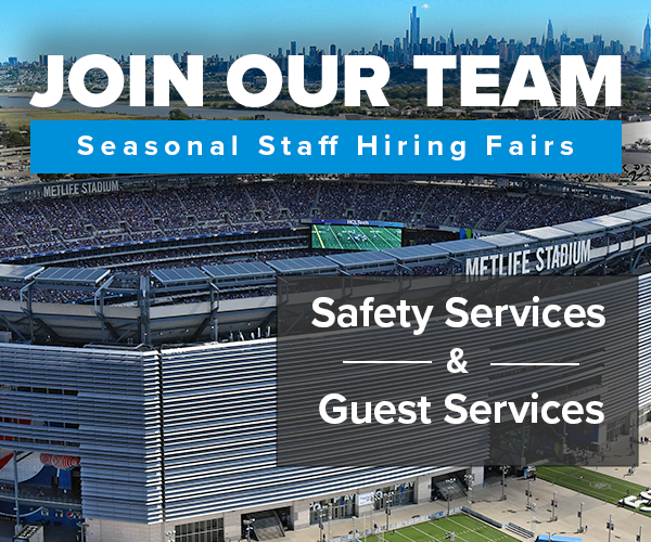 MetLife Stadium Seasonal Staff Hiring Fairs